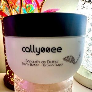 Callyssee SMOOTH-AS-BUTTER BODY BUTTER brown sugar 10.1 oz 300 ml NEW jar
